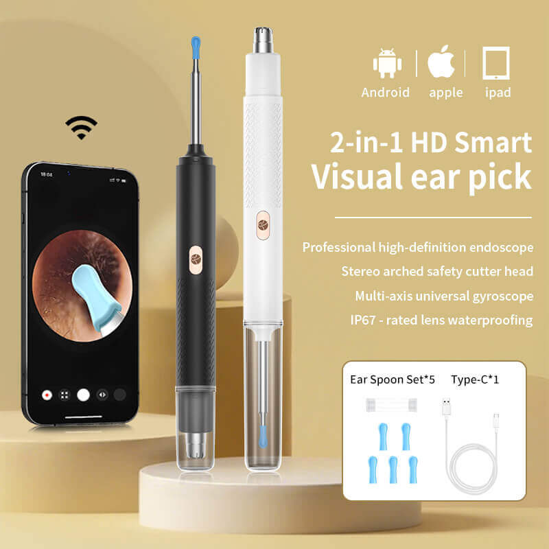 Visual ear pick